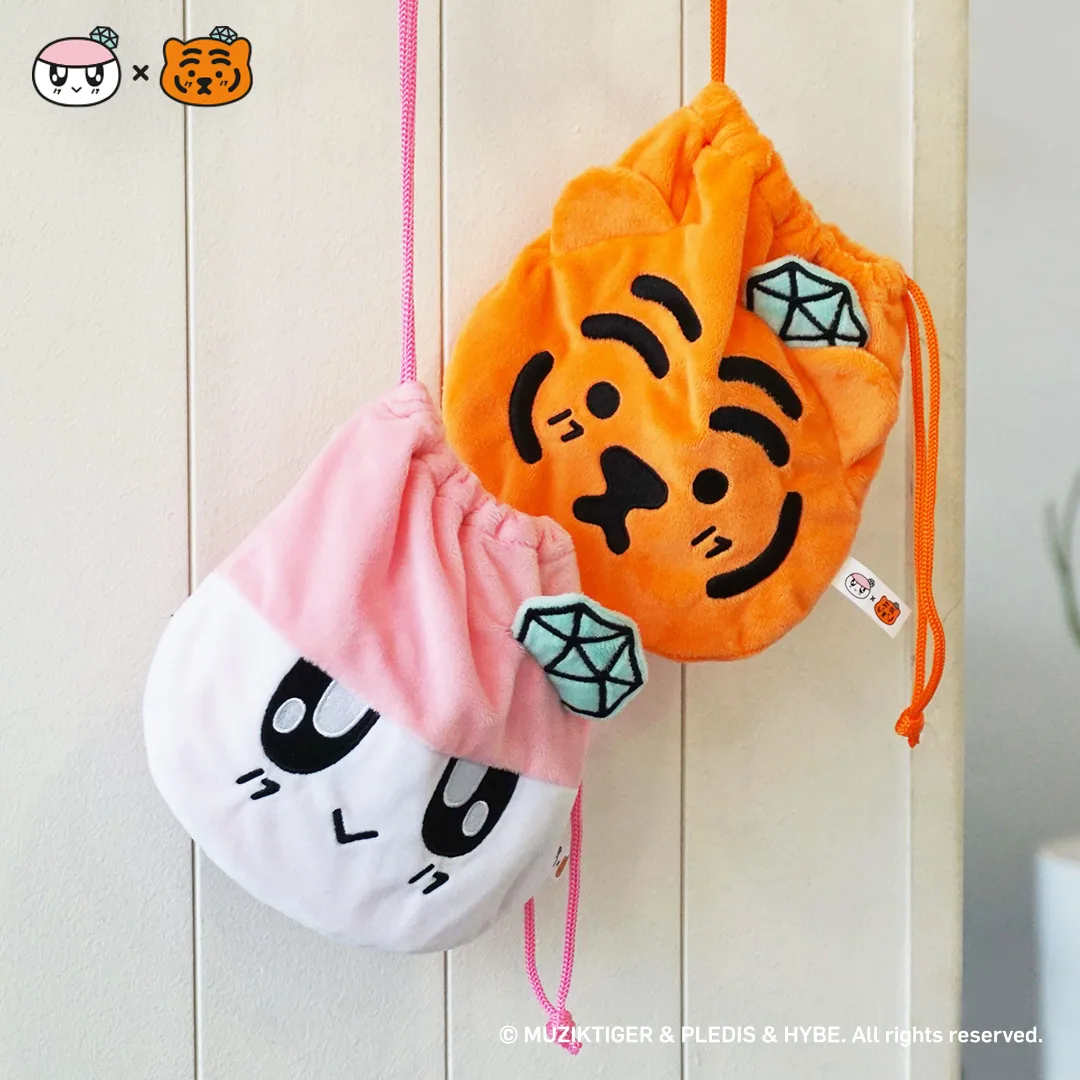 BONGBONGEE x MUZIKTIGER FACE POUCH OEM 제작 사례