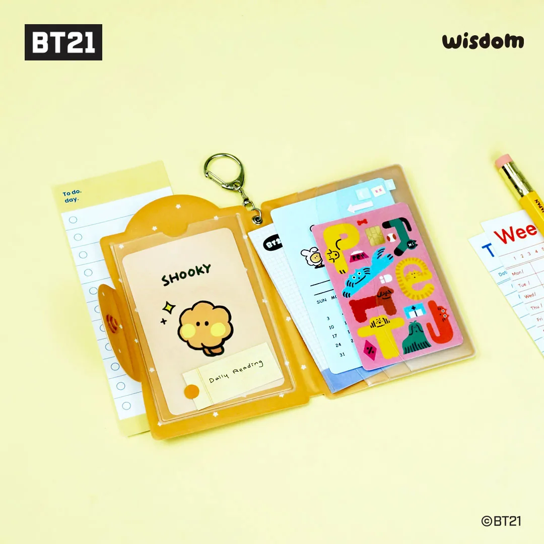 BT21 PHOTO CARD CASE OEM 제작 사례