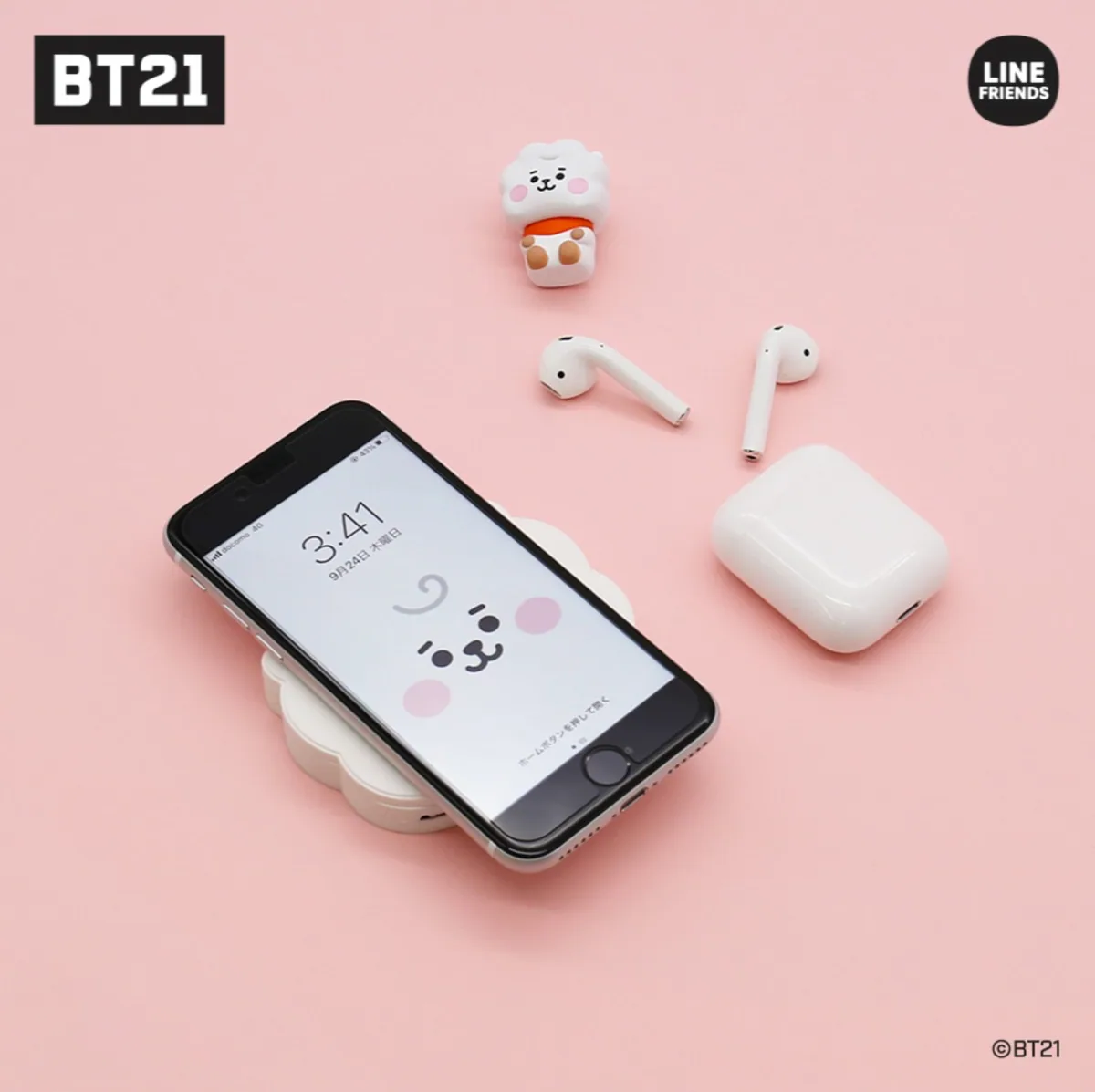 BT21 WIRELESS CHARGE OEM 제작 사례