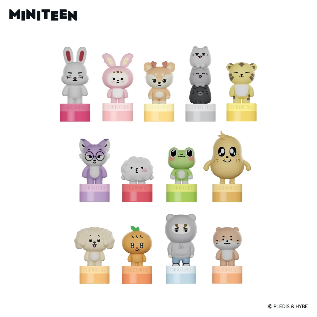MINITEEN FIGURE STAMP OEM 제작 사례