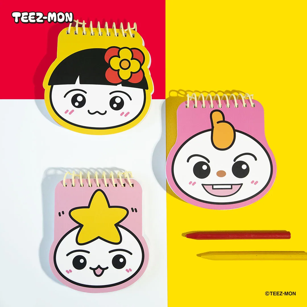TEEZMON MEMO NOTE OEM 제작 사례