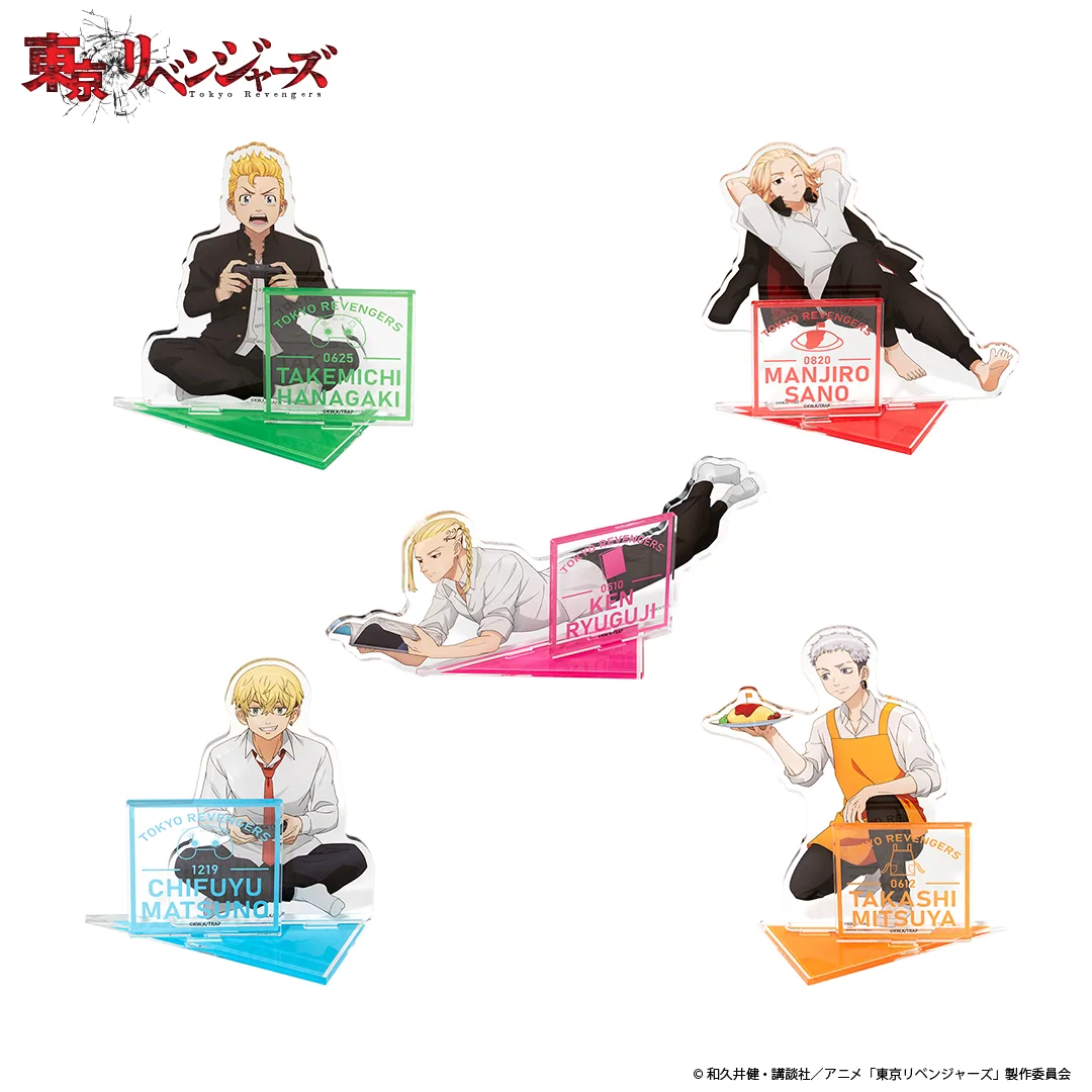 TOKYO REVENGERS ACRYLIC STAND OEM 제작 사례