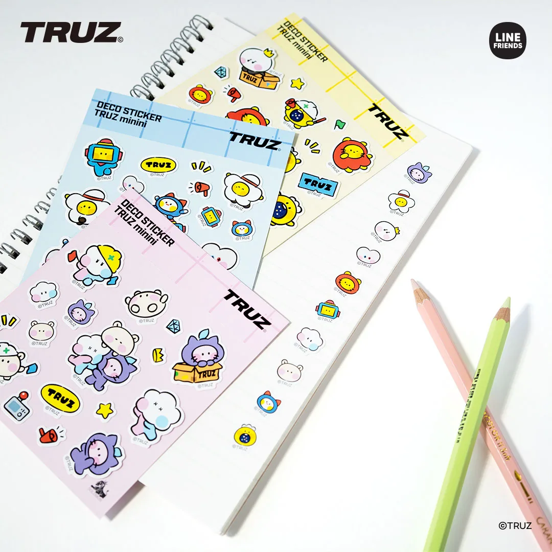TRUZ MOBILE STICKER OEM 제작 사례
