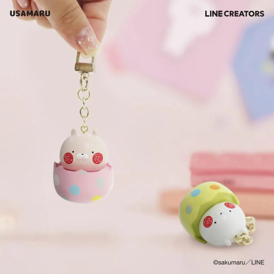 USAMARU FIGURE KEYRING OEM 제작 사례