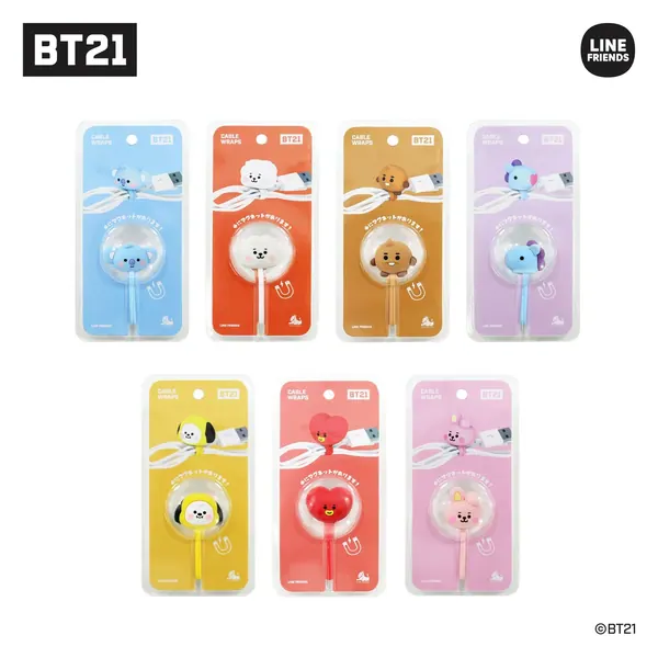 BT21 CABLE WRAPS OEM 제작 사례