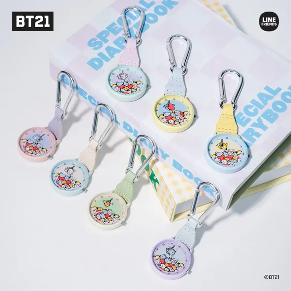 BT21 CARABINER WATCH OEM 제작 사례