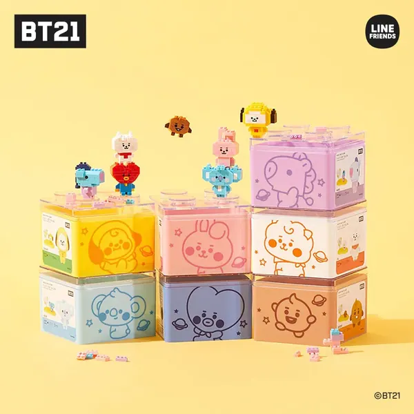 BT21 나노블록 콜라보 OEM 제작 사례