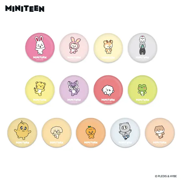 MINITEEN CAN BADGE OEM 제작 사례