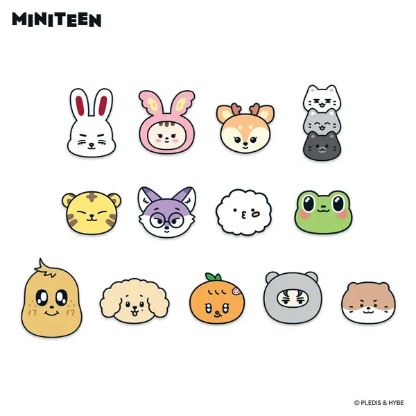 MINITEEN METAL PINBADGE OEM 제작 사례