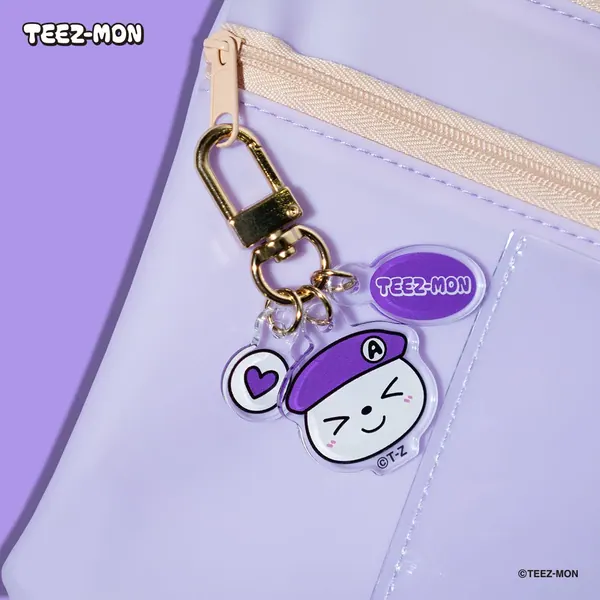 TEEZMON ACRYLIC KEYRING OEM 제작 사례