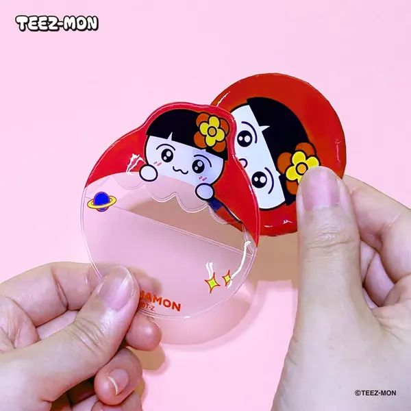 TEEZMON CAN BADGE COVER OEM 제작 사례