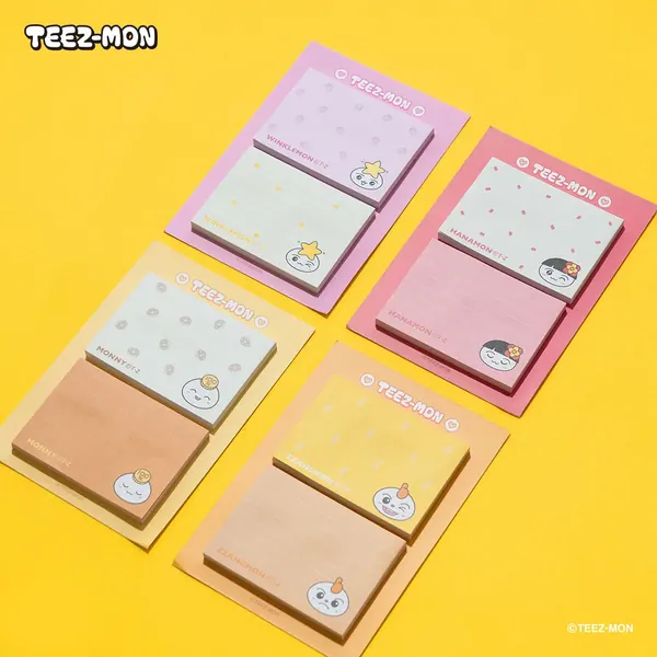 TEEZMON STICKY MEMO OEM 제작 사례