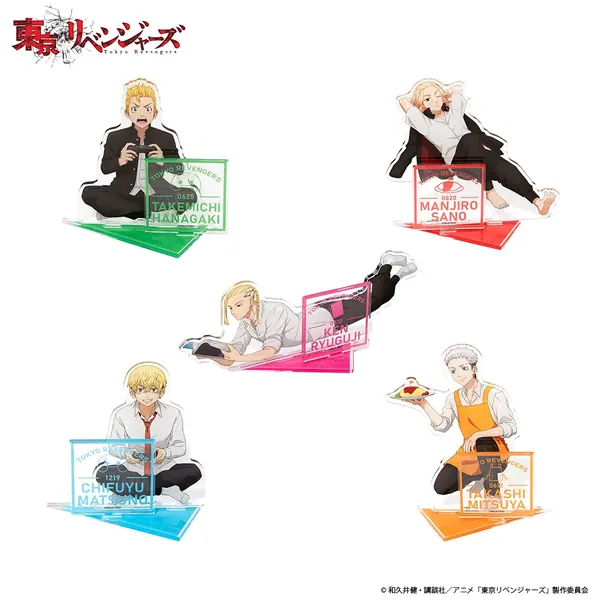 TOKYO REVENGERS ACRYLIC STAND OEM 제작 사례