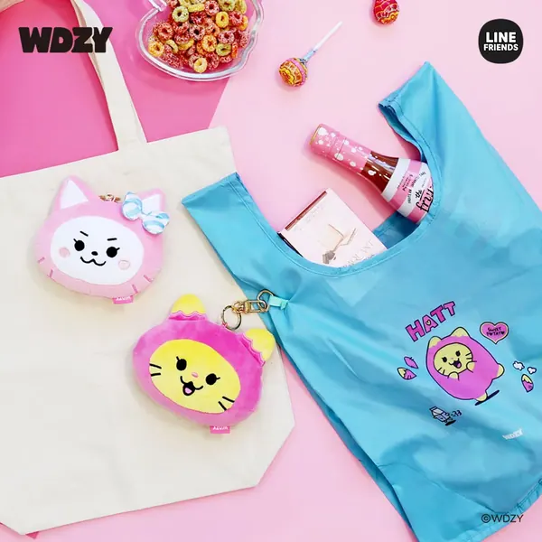 WDZY DOLL ECO BAG OEM 제작 사례