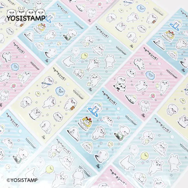 YOSISTAMP REMOVABLE STICKER OEM 제작 사례