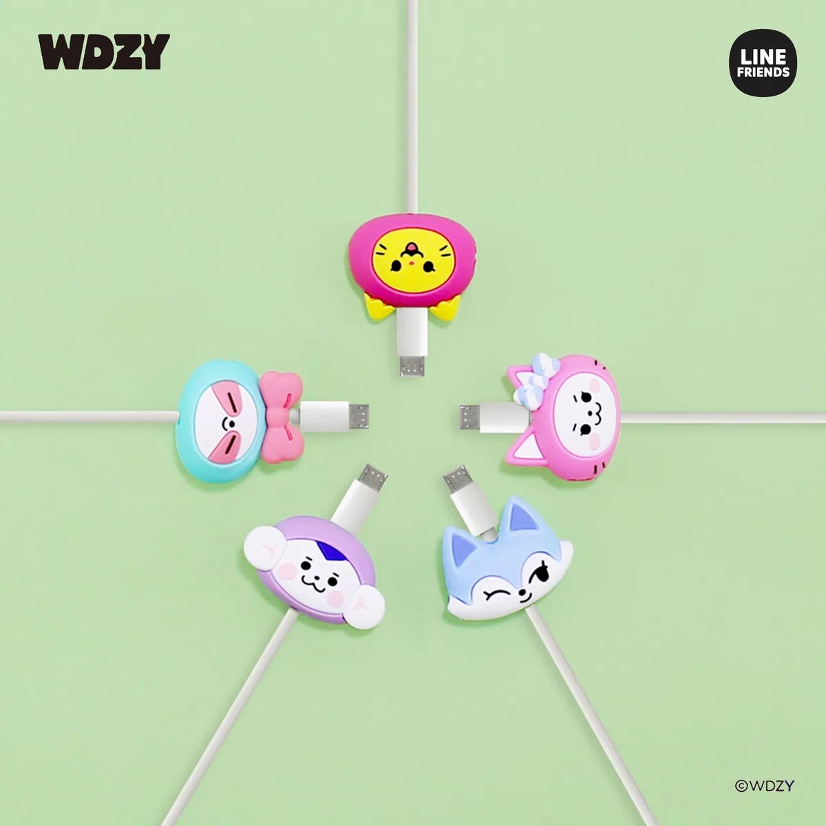 WDZY CABLE MASCOT OEM 제작 사례